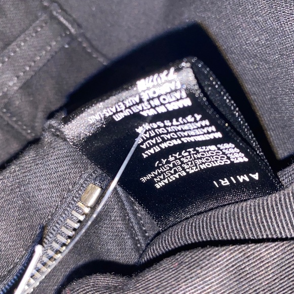 AMIRI RARE all black NWT skinny jeans NWT rare w30 - Picture 12 of 15